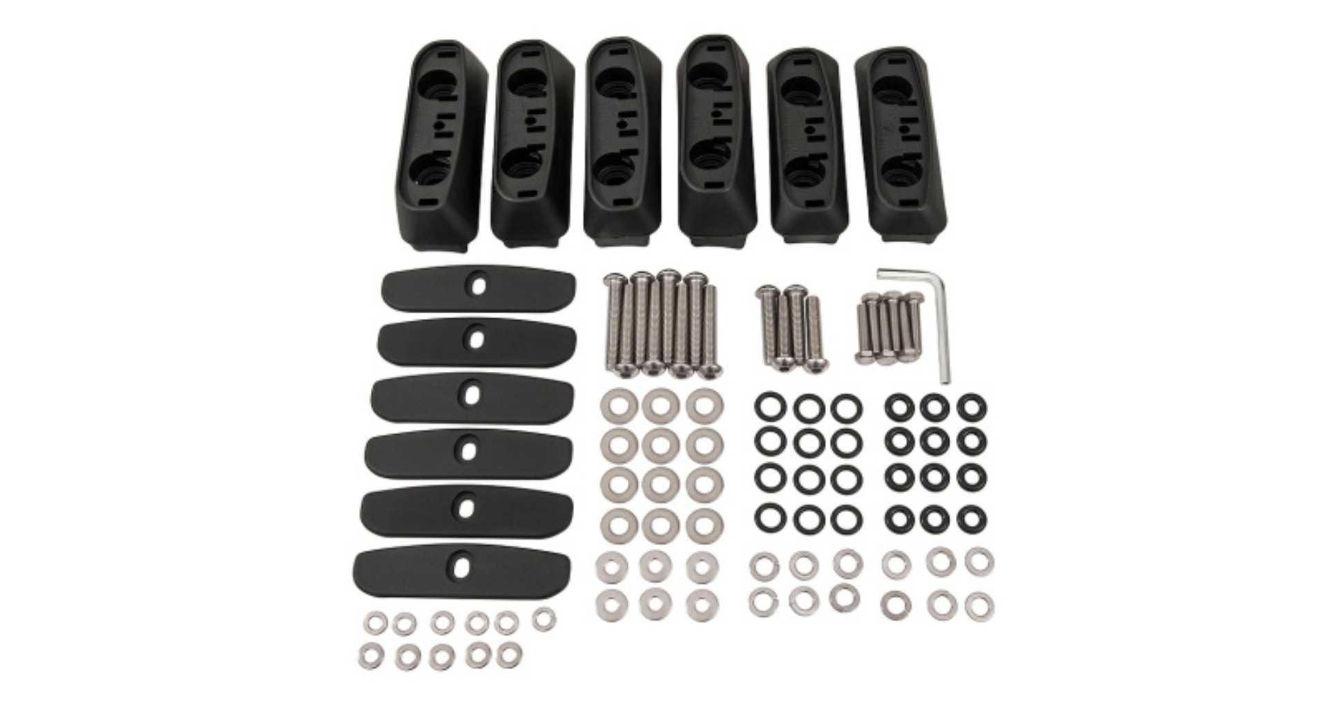 Picture of Rhino-Rack RHR RCP Base Kit Roof Rack - RCP03-BK