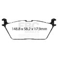 Picture of EBC Greenstuff Brake Pad Sets - DP63095