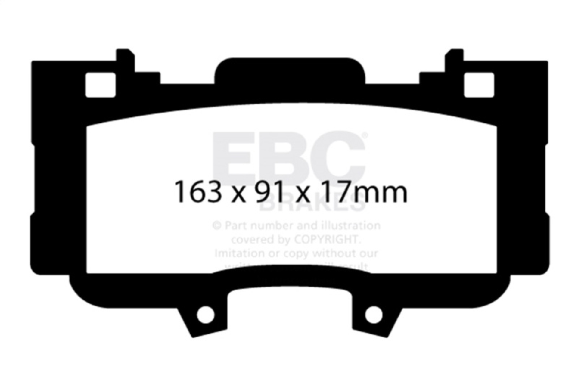 Picture of EBC RP-X Brake Pad Sets - DP83042RPX