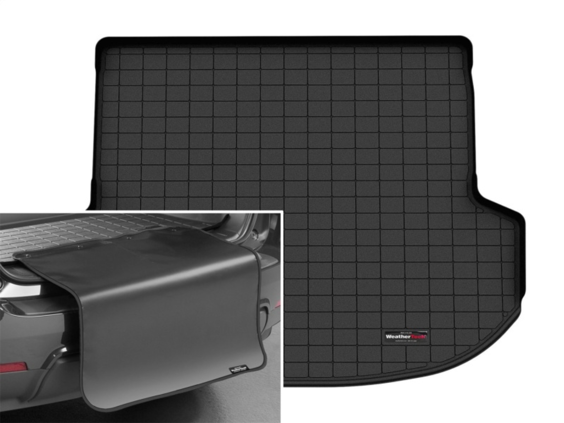 Picture of WeatherTech WT Cargo Liners-Black Floor Mats - 401415SK