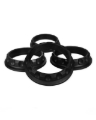 Picture of fifteen52 FFT Center Cover Plates Wheel Center Caps - 52-ST-NUT-V2- BLACK-SET