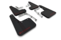 Picture of Rally Armor RAL UR Blk Flap/Rd Logo Mud Flaps - MF74-UR-BLK/RD