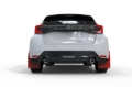 Picture of Rally Armor RAL UR Red Flap/Wht Logo Mud Flaps - MF74-UR-RD/WH