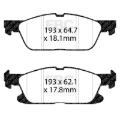Picture of EBC Greenstuff Brake Pad Sets - DP23100
