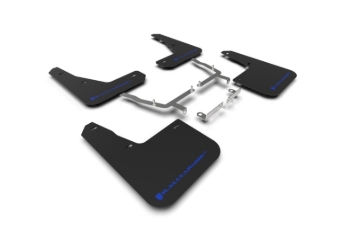 Picture of Rally Armor RAL UR Blk Flap/Blue Logo Mud Flaps - MF77-UR-BLK/BL