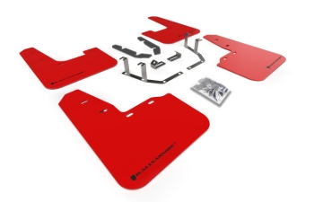Picture of Rally Armor RAL UR Red Flap/Blk Logo Mud Flaps - MF60-UR-RD/BLK