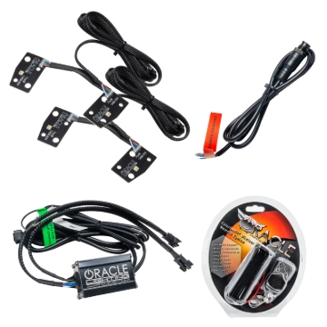 Picture of ORACLE Lighting ORL DRL Headlight Kits w/Halos - 1468-330