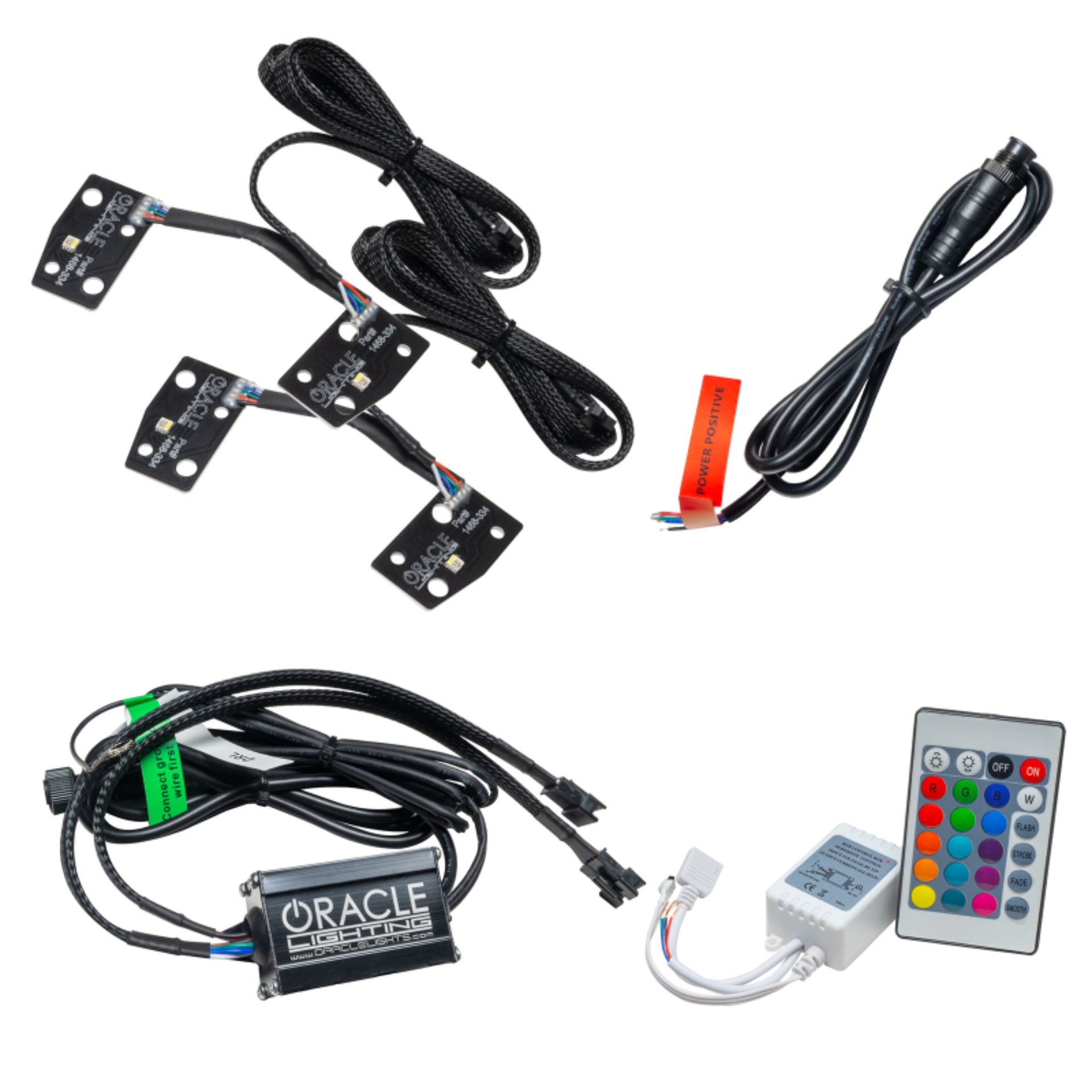 Picture of ORACLE Lighting ORL DRL Headlight Kits w/Halos - 1468-504