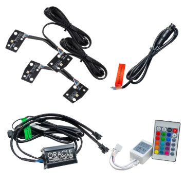 Picture of ORACLE Lighting ORL DRL Headlight Kits w/Halos - 1468-504