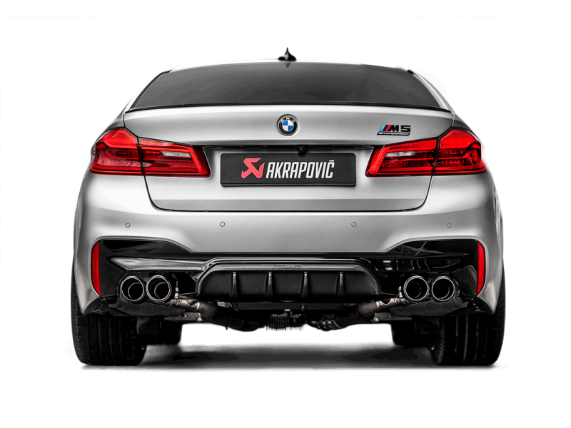 Picture of Akrapovic AKR Slip-On Line-Titanium Muffler - S-BM/T/27H