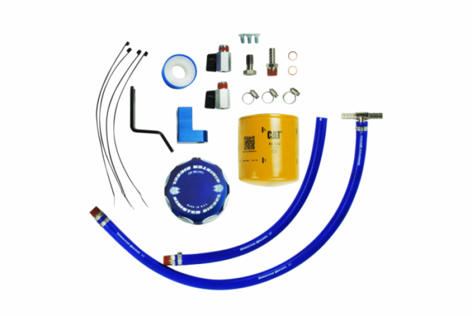 Picture of Sinister Diesel SIN Coolant Filtration Systems Coolant Filters - SD-CF-6.7P-20