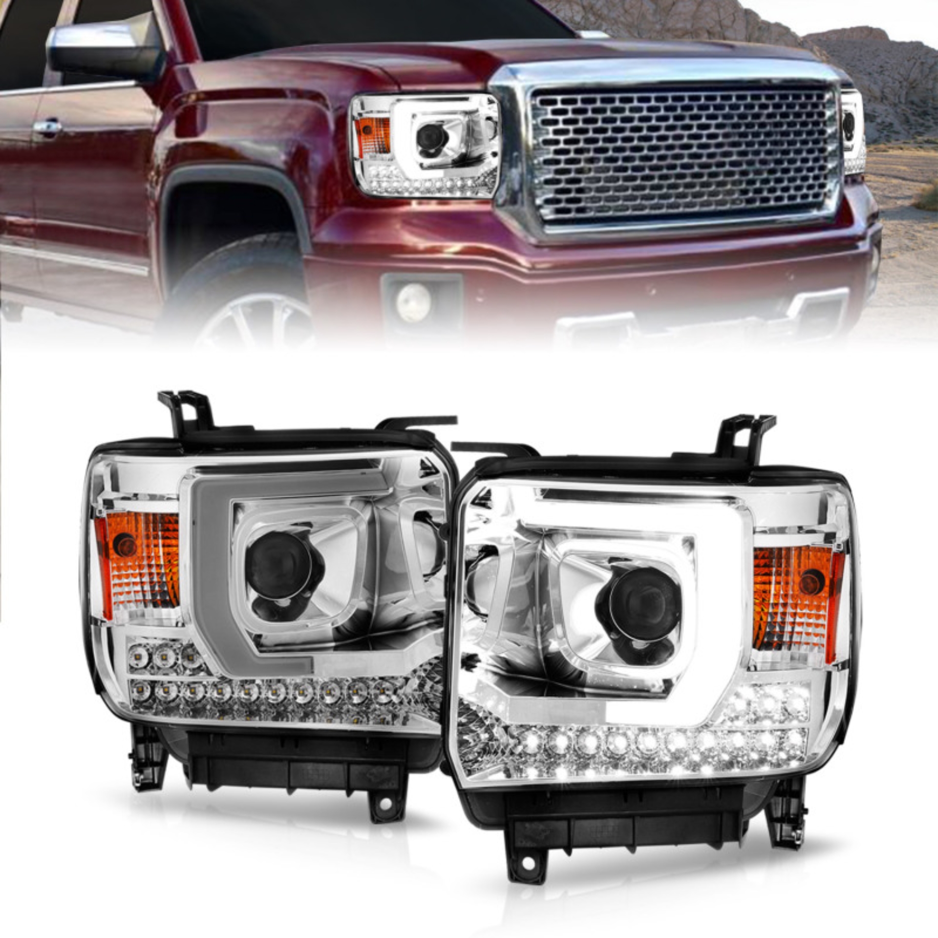 Picture of ANZO ANZ LED/Projector Headlights - 111553