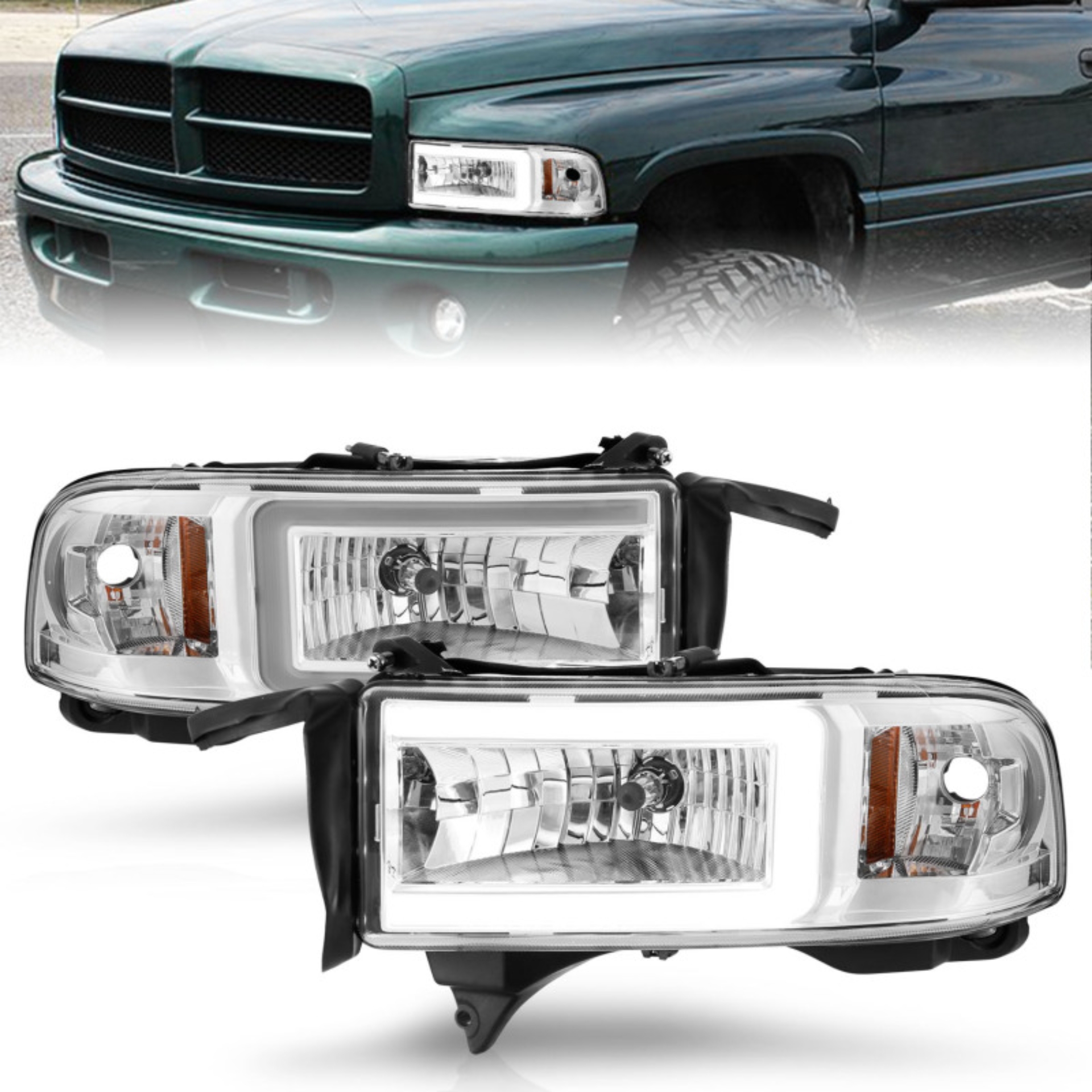 Picture of ANZO ANZ Crystal Headlights - 111555