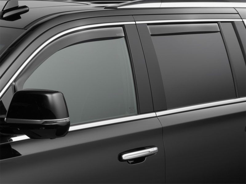 Picture of WeatherTech WT Deflector-Cmbo-Drk Smk Wind Deflectors - 82882