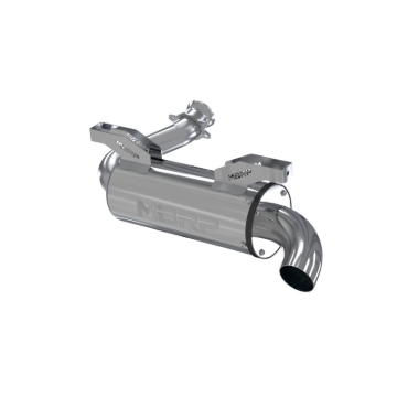 Picture of MBRP Powersports Slip-on Exhaust w/ Performance Mufflers Catback - AT-9801PT