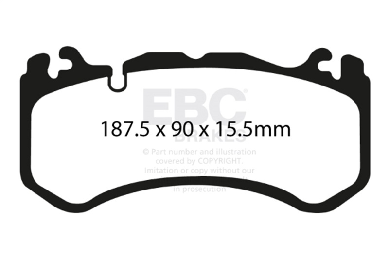 Picture of EBC Extra Duty Brake Pad Sets - ED91939