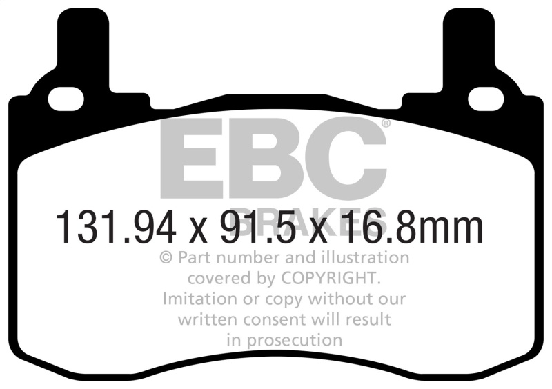 Picture of EBC Ultimax2 Brake Pad Sets - UD2144