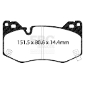 Picture of EBC Greenstuff Brake Pad Sets - DP23112