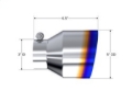 Picture of MBRP Univ Exhaust Tips SS - T5184BE