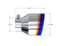 Picture of MBRP Univ Exhaust Tips SS - T5184BE