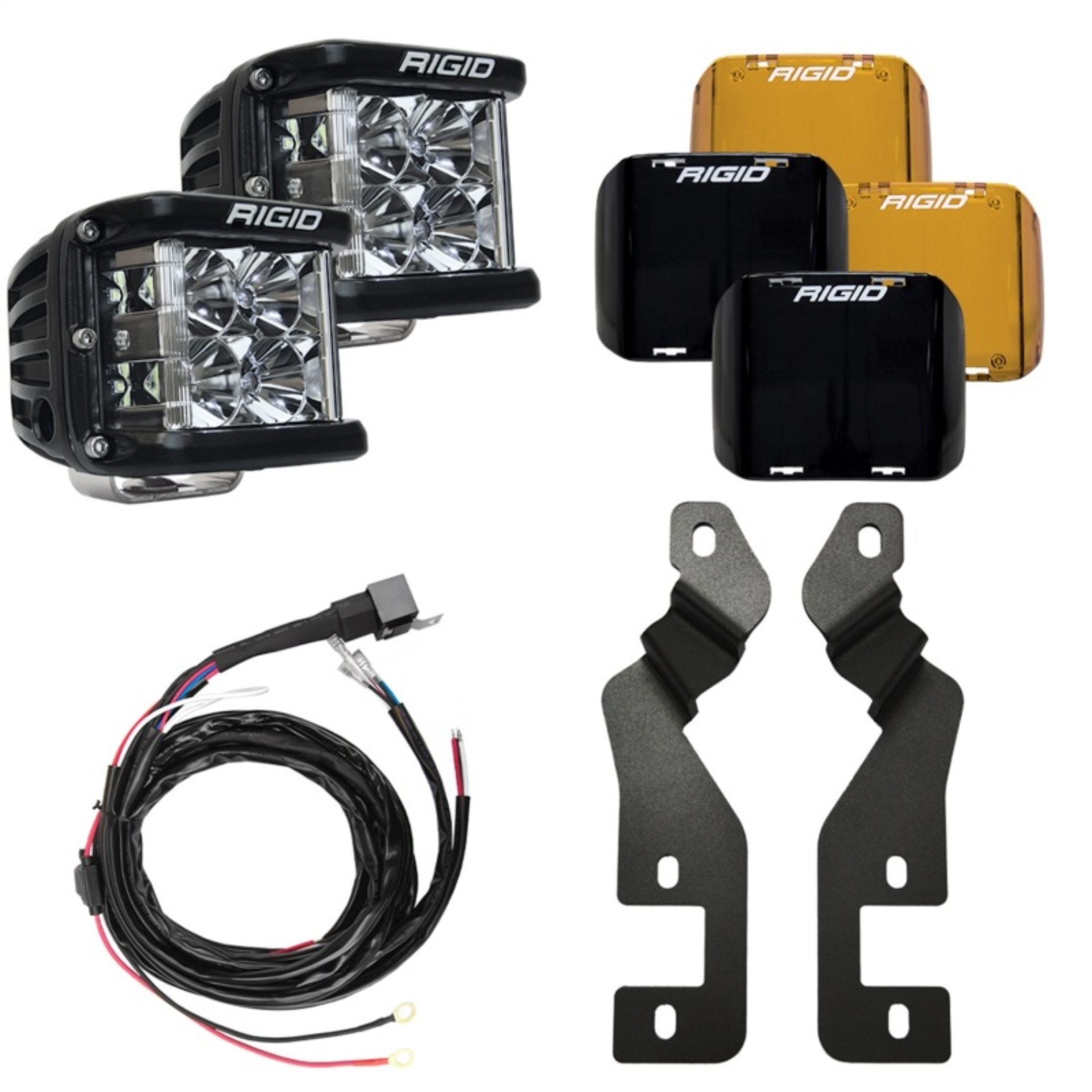 Picture of Rigid Industries RIG Bar Mount-A-Pillar Light Mounts - 46710