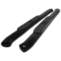 Picture of PRO TRAXX 4 Oval Nerf Step Bars-2021 Ford Bronco 2-Dr Textured Black