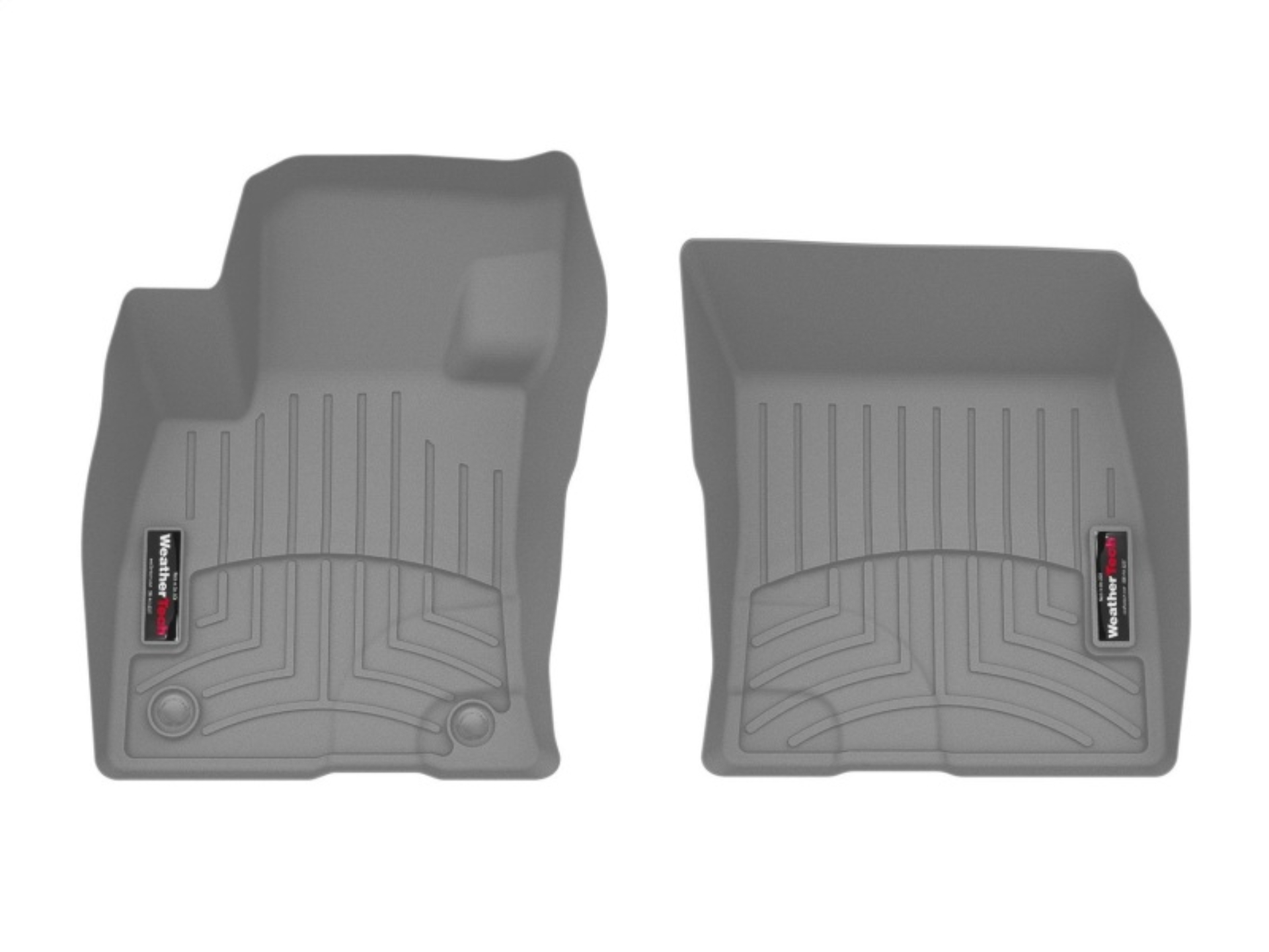 Picture of WeatherTech WT FloorLiner-Front-Grey Floor Mats - 4617171