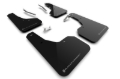 Picture of Rally Armor RAL UR Blk Flap/Grey Logo Mud Flaps - MF82-UR-BLK/GRY