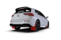 Picture of Rally Armor 22-25 VW MK8 Golf GTI/R Black UR Mud Flap w/Gray Logo