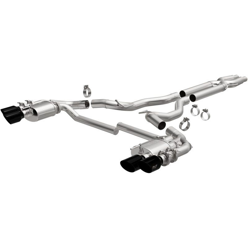 Picture of NEO Series Black Chrome Tips Cat-Back System 19579