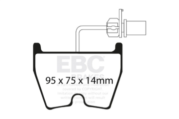 Picture of EBC SR-21 Brake Pad Sets - DP81513.14SR21
