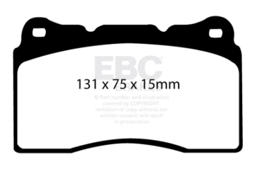Picture of EBC SR-21 Brake Pad Sets - DP81210.15SR21
