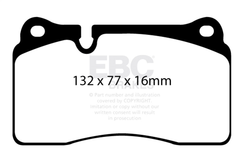 Picture of EBC SR-21 Brake Pad Sets Front - DP82070.16SR21