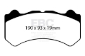 Picture of EBC SR-11 Brake Pad Sets Front - DP81983.19SR11