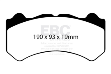 Picture of EBC SR-11 Brake Pad Sets Front - DP81983.19SR11