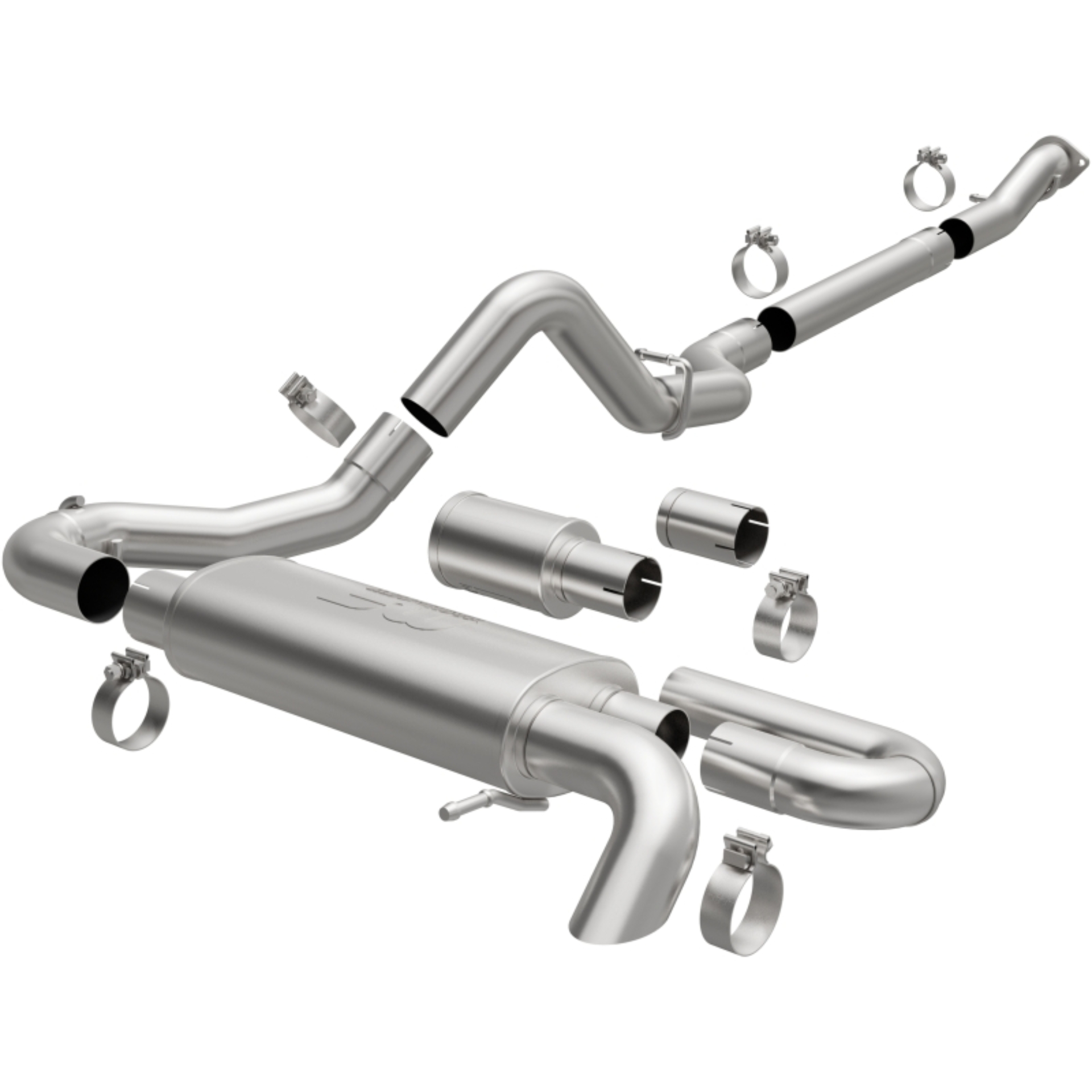 Picture of 19556-Overland Cat-Back Exhaust System Ford