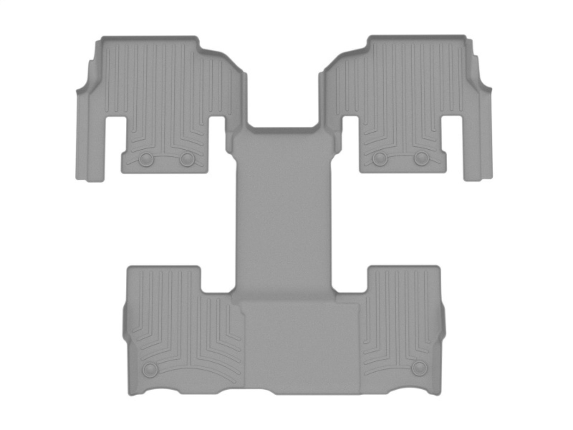 Picture of WeatherTech WT FloorLiner-Rear-Grey Floor Mats - 4617044