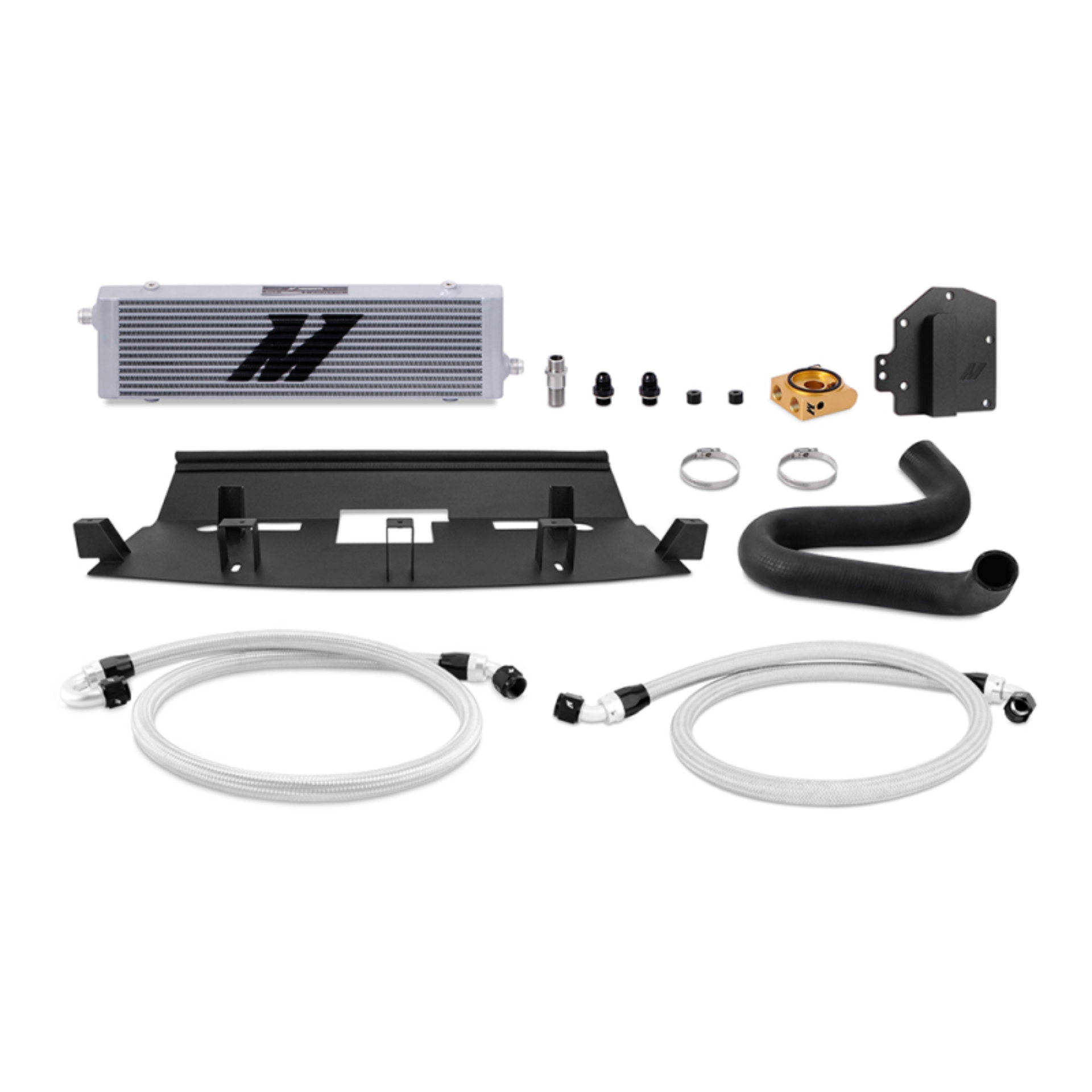 Picture of Mishimoto MM Oil Cooler-Kits-Tstat - MMOC-MUS8-18TRHD