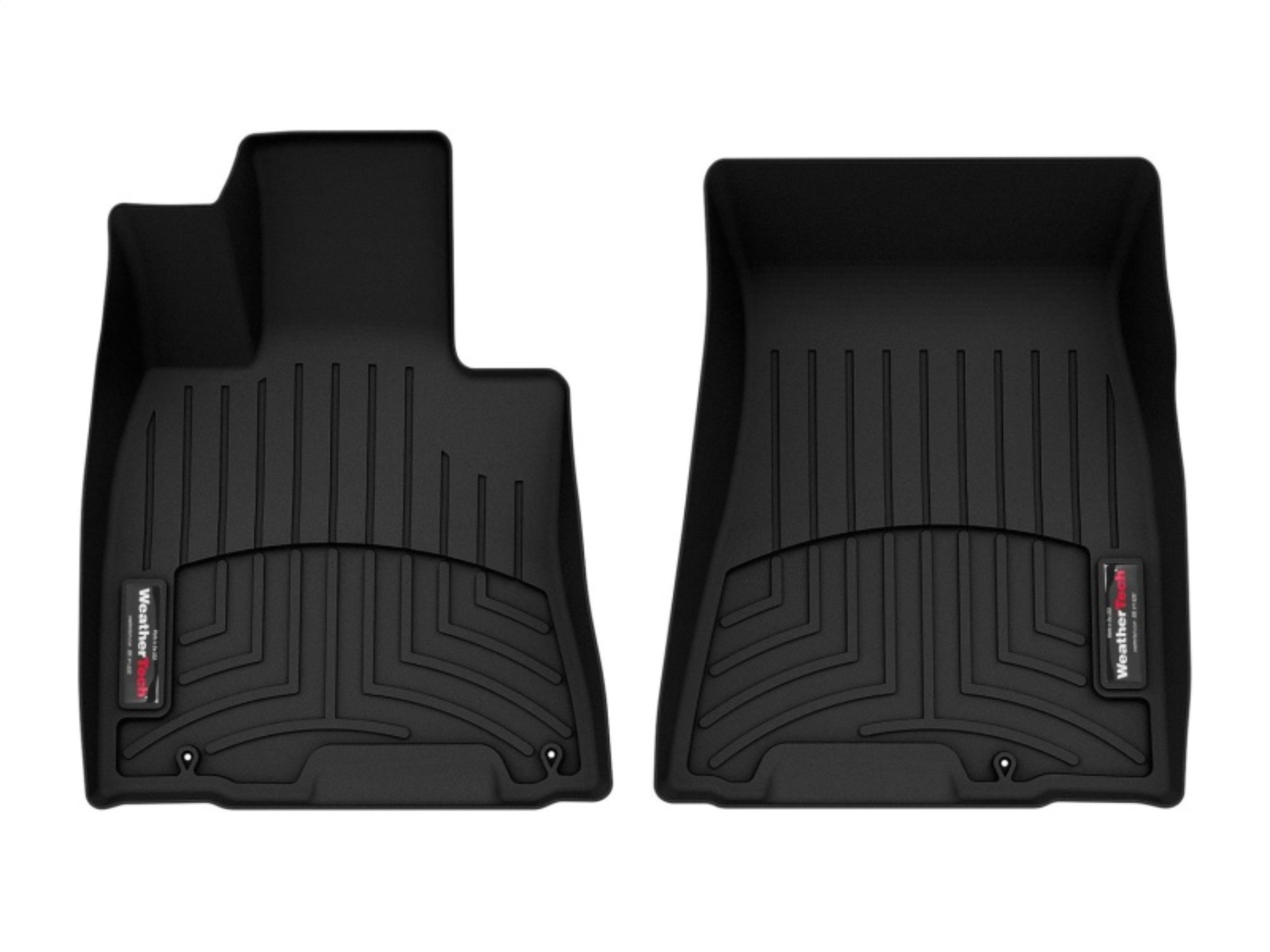 Picture of WeatherTech WT FloorLiner-Front-Blk Floor Mats - 4416971