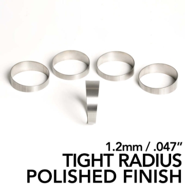 Picture of Ticon TIC Titanium Pie Cuts Titanium Tubing - 109-10201-2014