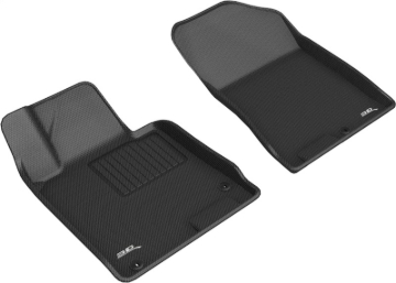 Picture of 3D MAXpider ACE Kagu-Front-Black Floor Mats - L1HY10311509