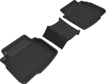 Picture of 3D MAXpider ACE Kagu-Rear-Black Floor Mats - L1SB02821509