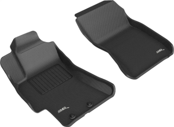 Picture of 3D MAXpider ACE Kagu-Front-Black Floor Mats - L1SB02511509