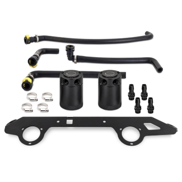 Picture of Mishimoto MM Baffled Oil Catch-Kit Oil Catch Cans - MMBCC-BR27-21S