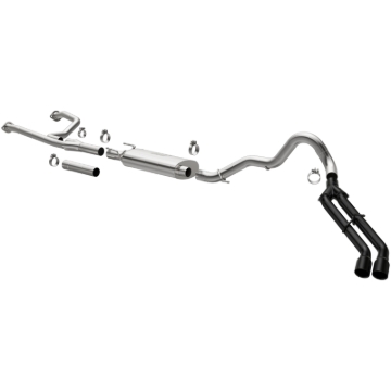 Picture of Street Series Black Coated Cat-Back System 19603