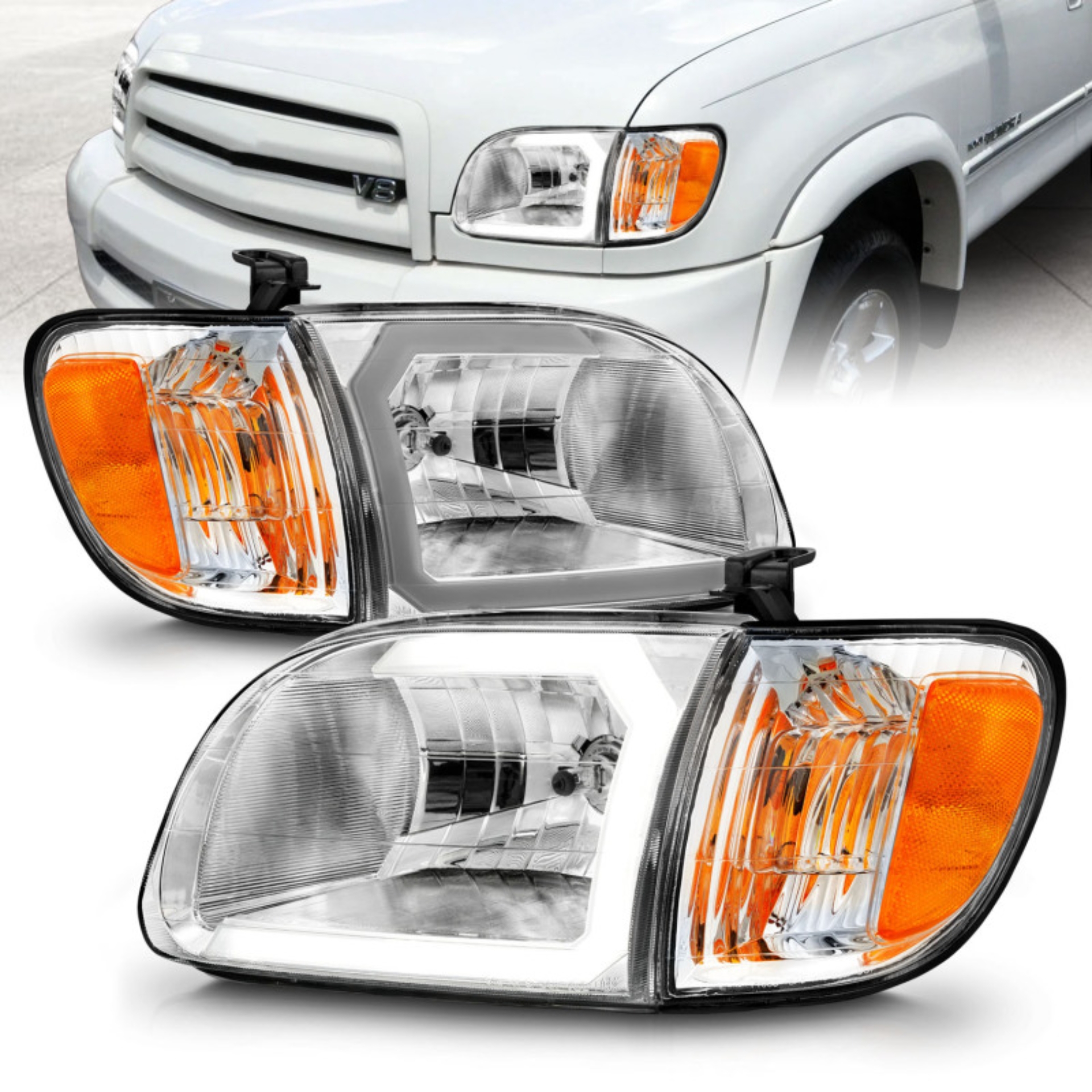 Picture of ANZO ANZ Crystal Headlights - 111580