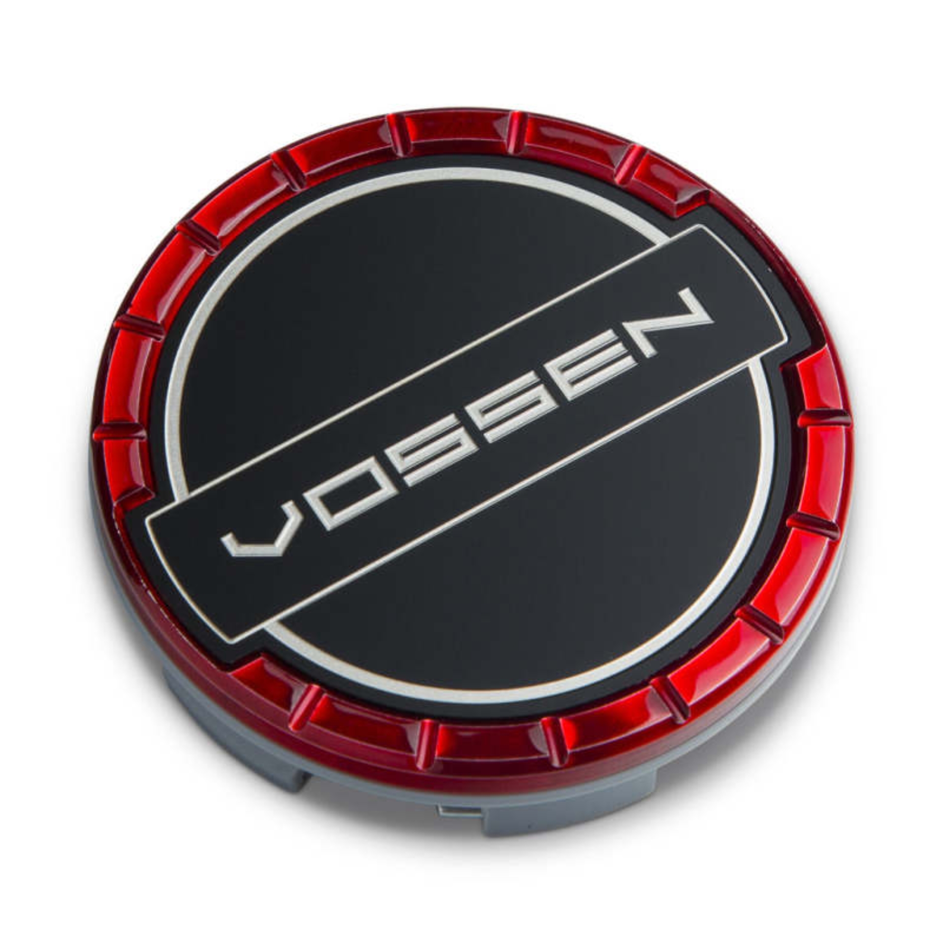 Picture of Vossen VOS Billet Center Caps Wheel Center Caps - CAP-BSC-LG-CL-RD
