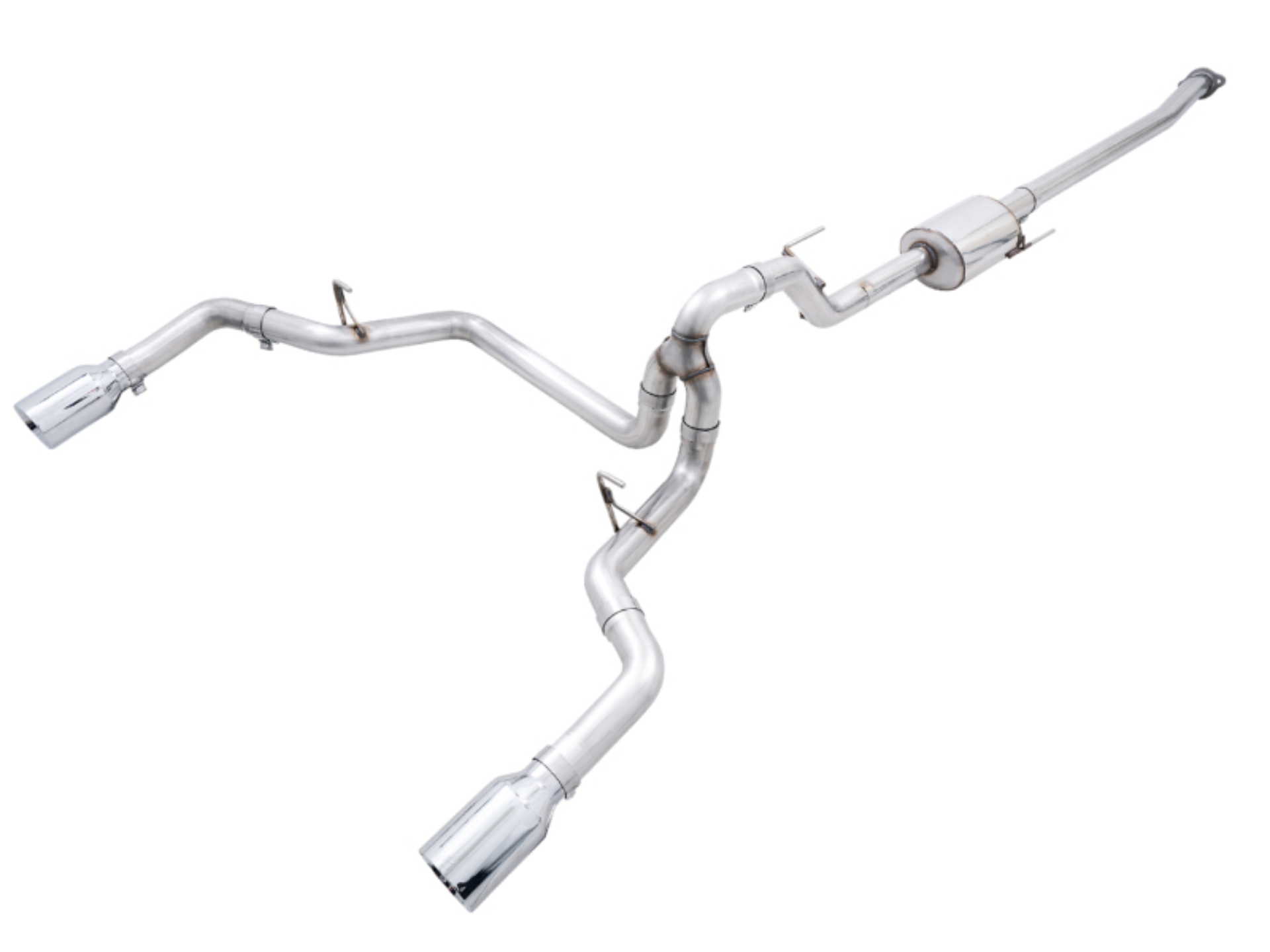 Picture of AWE Tuning AWE Cat-Back FG Edition Rear - 3015-32105