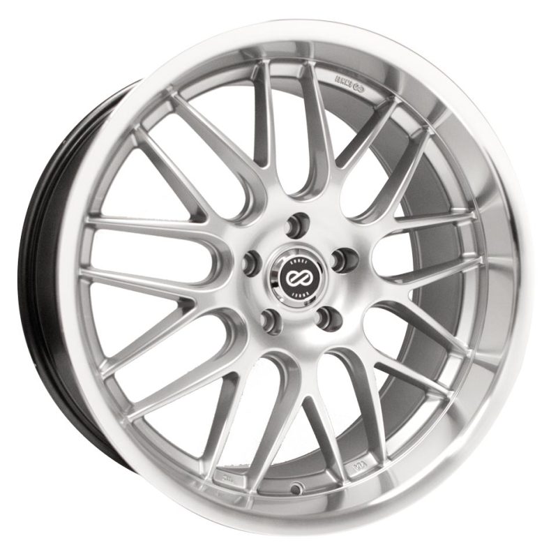 Picture of Enkei Lusso 20x9.5 35mm Offset 5x120 Bolt Pattern 72.6 Bore Hyper Silver Wheel