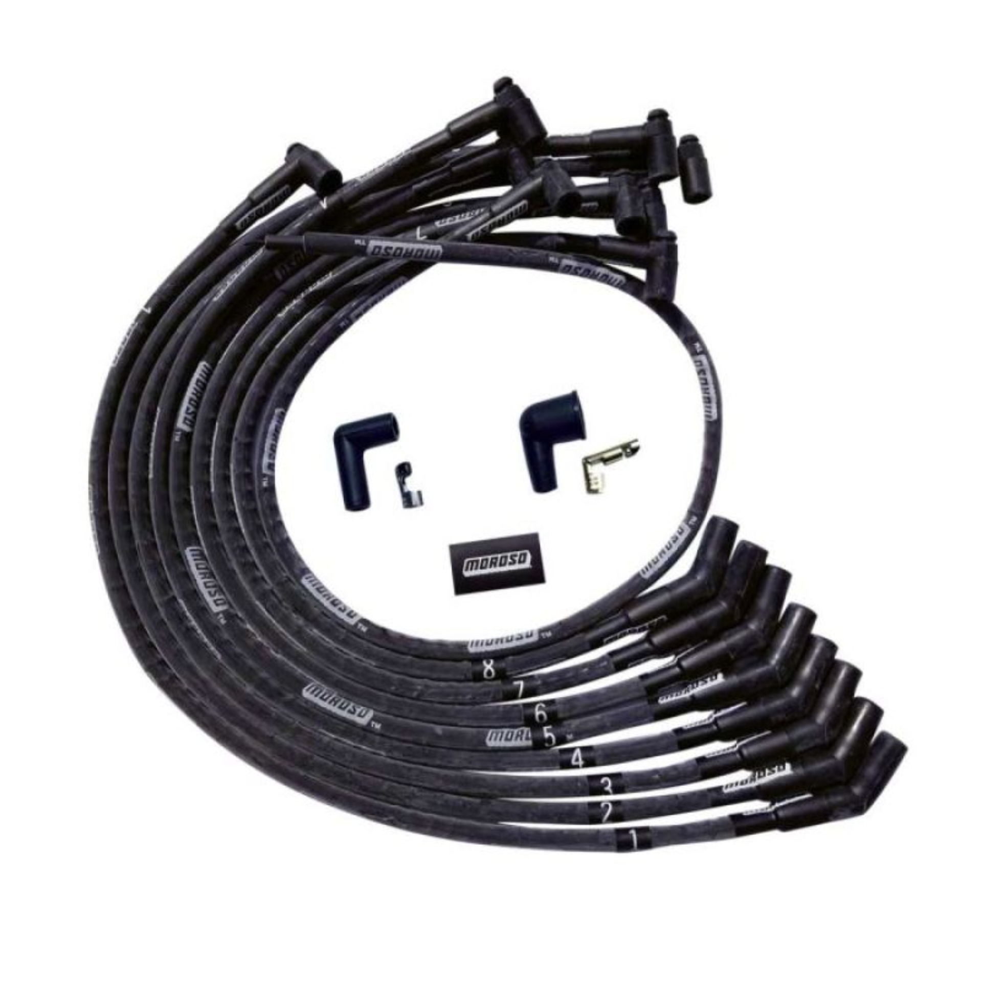 Picture of Moroso MOR Ignition-Wire Set Spark Plug Wire Sets - 51542